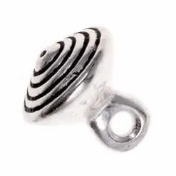 Promos Halloween Boutique 33 15e Siècle Bouton D'étain Avec Des Rainures, Ensemble De 5