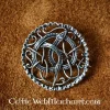 Argent Urne Style Broche Viking