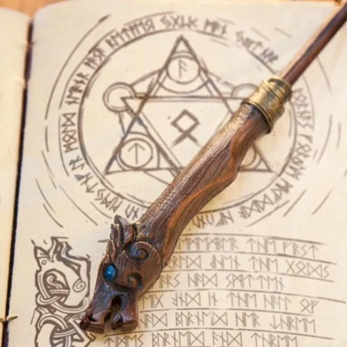 Epic Armoury Baguette Fafnir, Marron 4 Epic Armoury Baguette Fafnir, Marron – Image 2