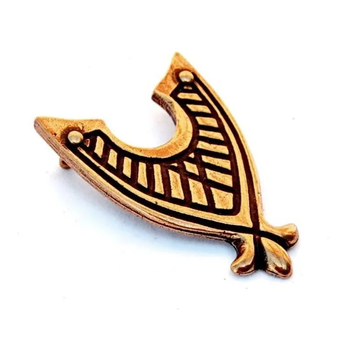 Belt Mediévale End 4,5 Cm, Bronze 3 Belt Mediévale End 4,5 Cm, Bronze