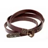 Birka Luxe De Ceinture, Brun, Argenté 1 Birka Luxe De Ceinture, Brun, Argenté -Promos Halloween Boutique birka luxe de ceinture brun argente