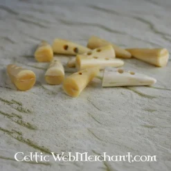 Boutons En Os, 40mm 7 Boutons En Os, 40mm -Promos Halloween Boutique boutons en os 40mm 1