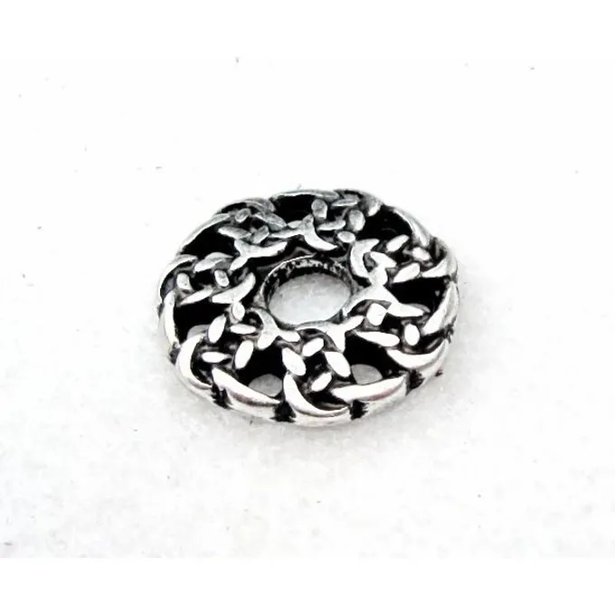 Boutons Gaélique, Début Du Moyen Age Ensemble De 5 Pièces, Argenté 3 Boutons Gaélique, Début Du Moyen Age Ensemble De 5 Pièces, Argenté