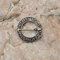 Broche Anneau Médiévale, Bronze