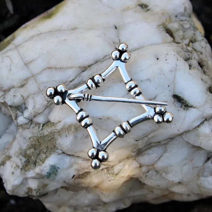 Broche Médiévale Bamberg, Argentée 5 Broche Médiévale Bamberg, Argentée – Image 3