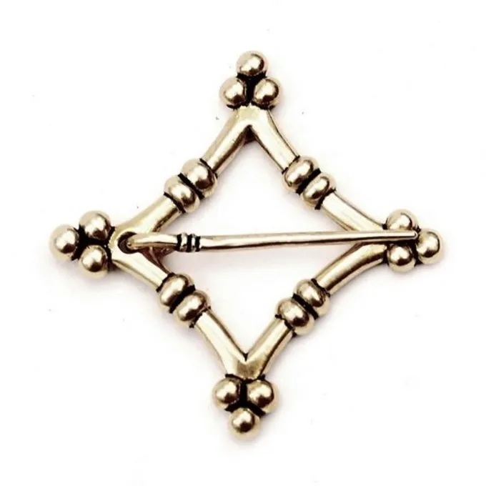 Broche Médiévale Bamberg, Argentée 3 Broche Médiévale Bamberg, Argentée