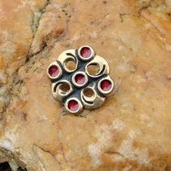 Broche Mérovingienne Cloisonne 9 Broche Mérovingienne Cloisonne -Promos Halloween Boutique broche merovingienne cloisonne 3