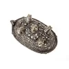 Broche Tortue Viking Birka, Tombe 860, Argentait