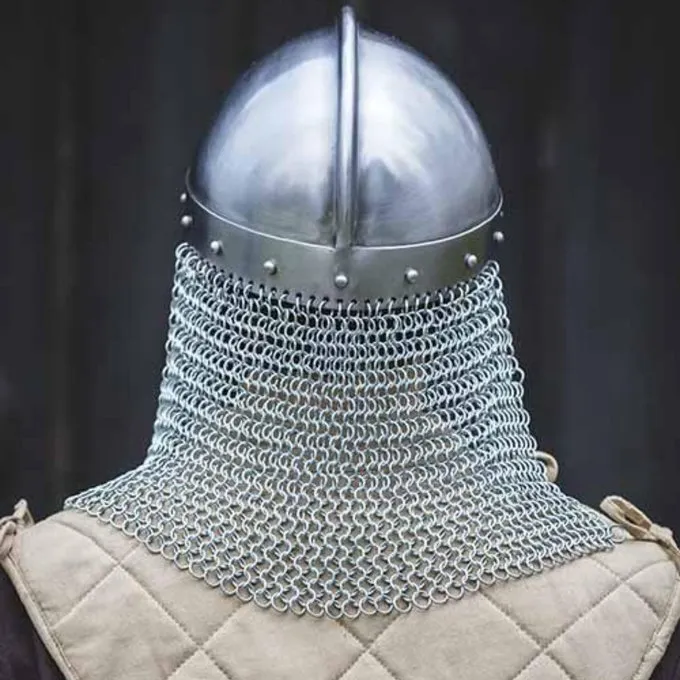 Epic Armoury Casque De Spectacle Viking Avec Cotte De Mailles 5 Epic Armoury Casque De Spectacle Viking Avec Cotte De Mailles – Image 3