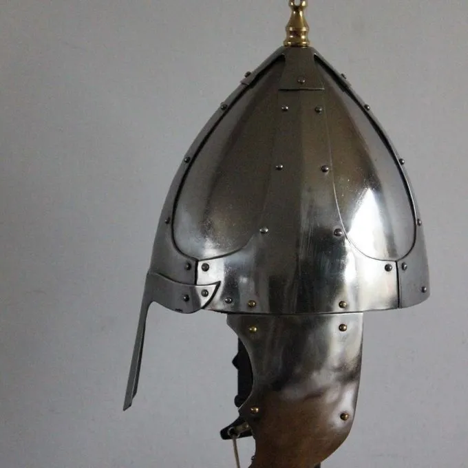 Deepeeka Casque Germanique Avec Garde De Joues 4 Deepeeka Casque Germanique Avec Garde De Joues – Image 2