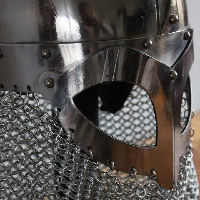 Deepeeka Casque Viking à Nuquière De Maille 5 Deepeeka Casque Viking à Nuquière De Maille – Image 3