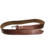 Leonardo Carbone Ceinture Avec Boucle Celtique, Marron