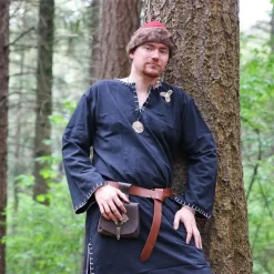 Leonardo Carbone Ceinture Avec Marteau De Thor, Marron 7 Leonardo Carbone Ceinture Avec Marteau De Thor, Marron -Promos Halloween Boutique ceinture avec marteau de thor marron 2