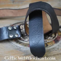 Leonardo Carbone Ceinture Avec Noeud Celtique, Noir 7 Leonardo Carbone Ceinture Avec Noeud Celtique, Noir -Promos Halloween Boutique ceinture avec noeud celtique noir 2