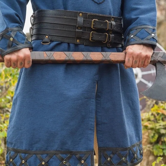 Leonardo Carbone Ceinture Celtique Ruari, Noir 4 Leonardo Carbone Ceinture Celtique Ruari, Noir – Image 2