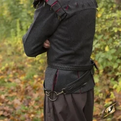 Epic Armoury Ceinture D'épée Tressée, Noire 10 Epic Armoury Ceinture D'épée Tressée, Noire -Promos Halloween Boutique ceinture depee tressee noire 2