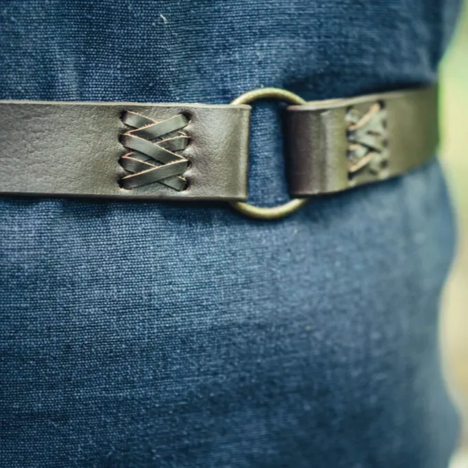 Leonardo Carbone Ceinture Double Anneau Odda 4 Leonardo Carbone Ceinture Double Anneau Odda – Image 2