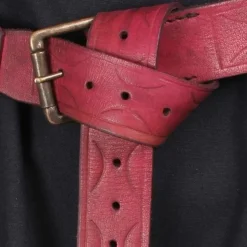 Epic Armoury Ceinture En Cuir Aruthia, Rouge -Promos Halloween Boutique ceinture en cuir aruthia rouge 2