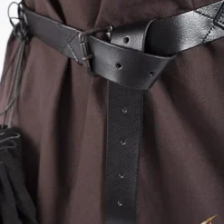 Epic Armoury Ceinture En Cuir Noire