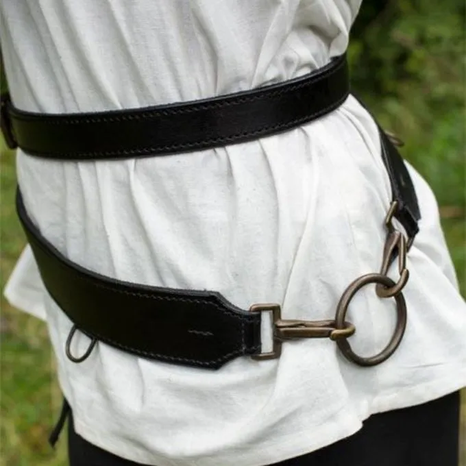 Epic Armoury Ceinture épée En Deux Parties, Noire 6 Epic Armoury Ceinture épée En Deux Parties, Noire – Image 4