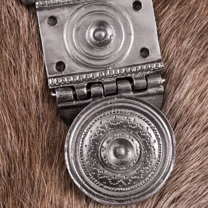 Deepeeka Ceinture Romaine Montage Tekija Pour Pugio, Laiton étamé, Paire 4 Deepeeka Ceinture Romaine Montage Tekija Pour Pugio, Laiton étamé, Paire – Image 2