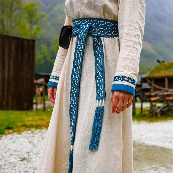 Leonardo Carbone Ceinture Viking Elina, Bleu 3 Leonardo Carbone Ceinture Viking Elina, Bleu