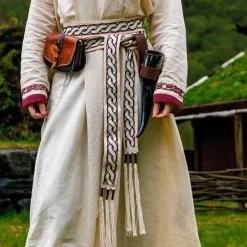 Leonardo Carbone Ceinture Viking Elina, Naturel