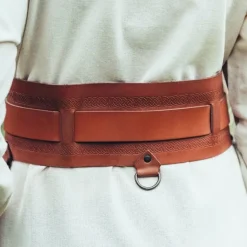 Leonardo Carbone Ceinture Viking Sigrid, Marron Clair -Promos Halloween Boutique ceinture viking sigrid marron clair 2