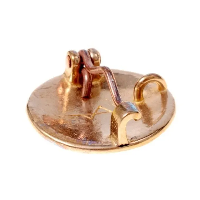 Disque Birka Péroné De Style Borre, Argentait 4 Disque Birka Péroné De Style Borre, Argentait – Image 2