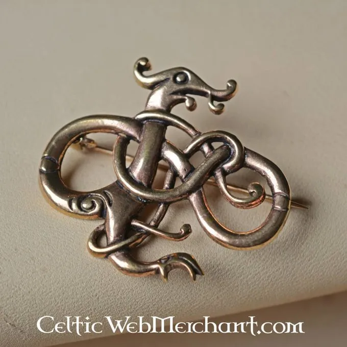 Dragon Broche De Style Urne 3 Dragon Broche De Style Urne