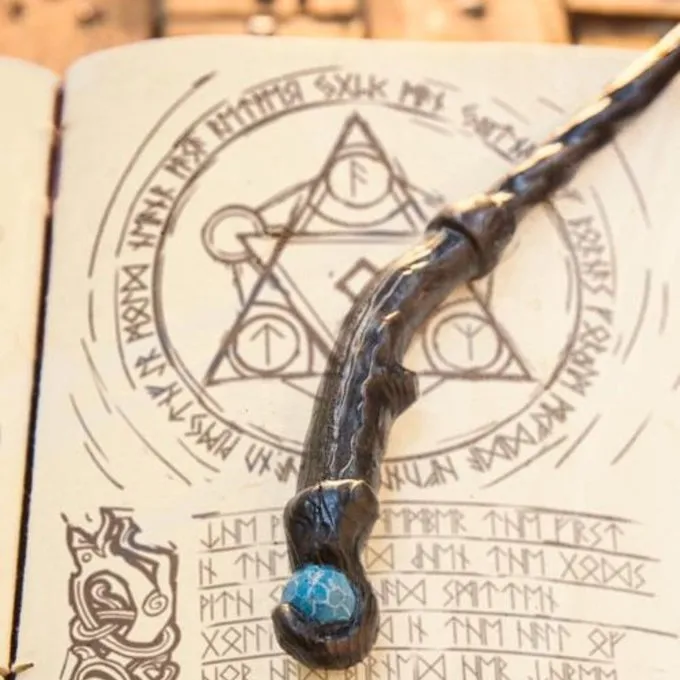 Epic Armoury Druide Baguette, Noir 5 Epic Armoury Druide Baguette, Noir – Image 3