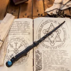 Epic Armoury Druide Baguette, Noir