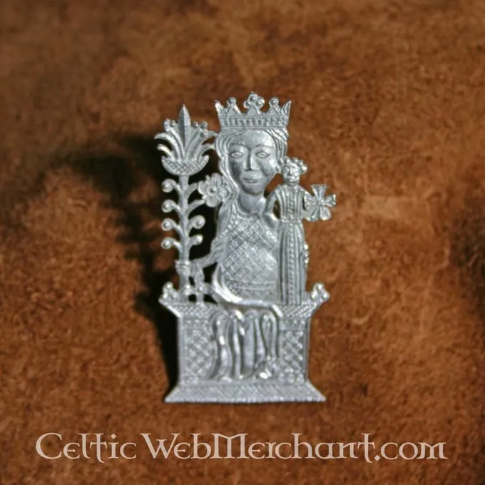 Enseigne, Dame De Tombelaine, 15ème Siècle 3 Enseigne, Dame De Tombelaine, 15ème Siècle