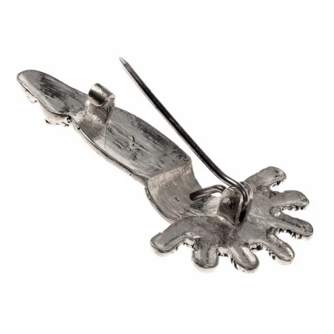 Fibule Mérovingienne Du VIe Siècle, Argentée 4 Fibule Mérovingienne Du VIe Siècle, Argentée – Image 2