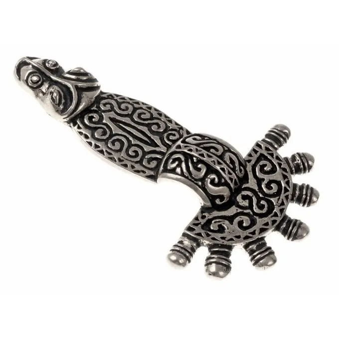 Fibule Mérovingienne Du VIe Siècle, Argentée 3 Fibule Mérovingienne Du VIe Siècle, Argentée