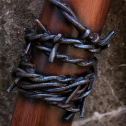 Epic Armoury Fil De Fer Barbelé Batte De Baseball LARP, 80 Cm, Bois 10 Epic Armoury Fil De Fer Barbelé Batte De Baseball LARP, 80 Cm, Bois -Promos Halloween Boutique fil de fer barbele batte de baseball larp 80 cm bo 2