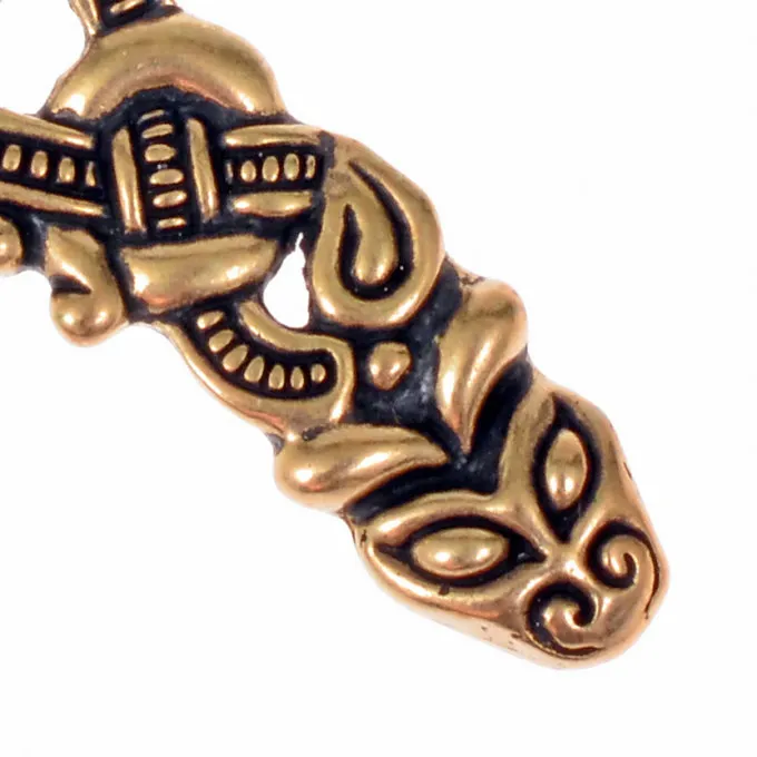 Fin De Ceinture Viking Borre, 1 Cm (bronze) 4 Fin De Ceinture Viking Borre, 1 Cm (bronze) – Image 2