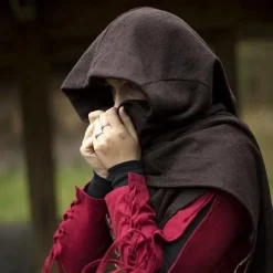 Epic Armoury Hood Assassins Creed, Brun Foncé 12 Epic Armoury Hood Assassins Creed, Brun Foncé -Promos Halloween Boutique hood assassins creed brun fonce 4