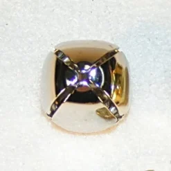 M Cloche Moyen-âge, Argenté