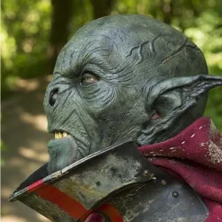 Promos Halloween Boutique -Promos Halloween Boutique masque noir sauvage orc larp 1