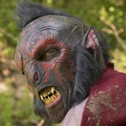 Epic Armoury Masque Rouge Orc -Promos Halloween Boutique masque rouge orc 3