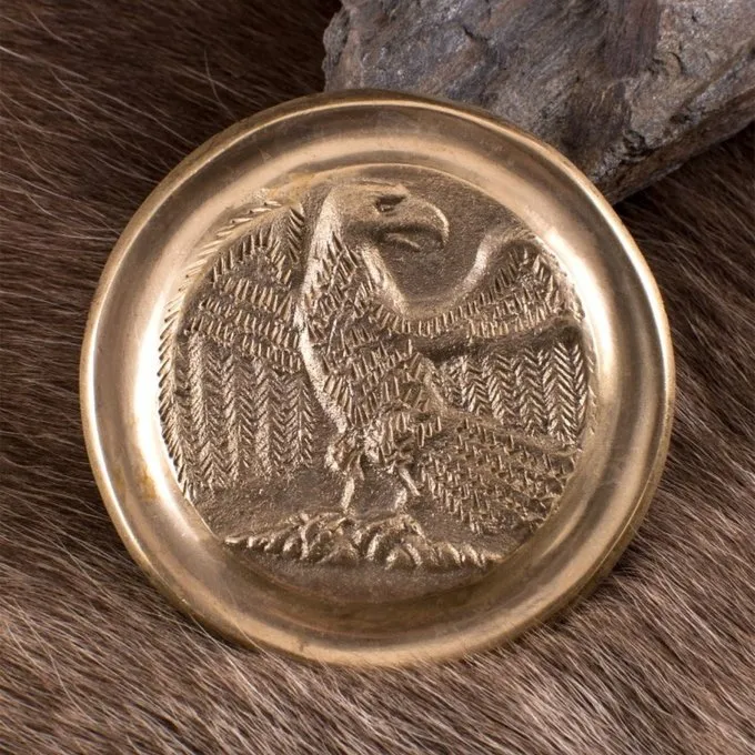 Deepeeka Phalère Romain Aigle Couleur Or 4 Deepeeka Phalère Romain Aigle Couleur Or – Image 2