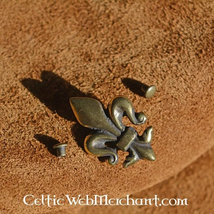 Raccords De Ceinture Fleur-de-Lys (ensemble De 5 Pià¨ces) 3 Raccords De Ceinture Fleur-de-Lys (ensemble De 5 Pià¨ces)