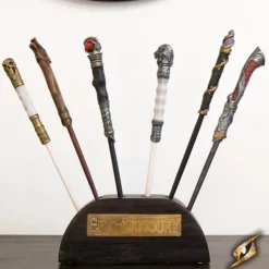 Epic Armoury Support En Bois Pour Baguettes Magiques