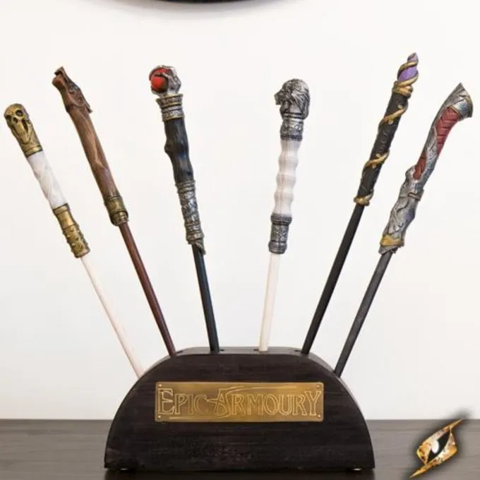 Epic Armoury Support En Bois Pour Baguettes Magiques 3 Epic Armoury Support En Bois Pour Baguettes Magiques